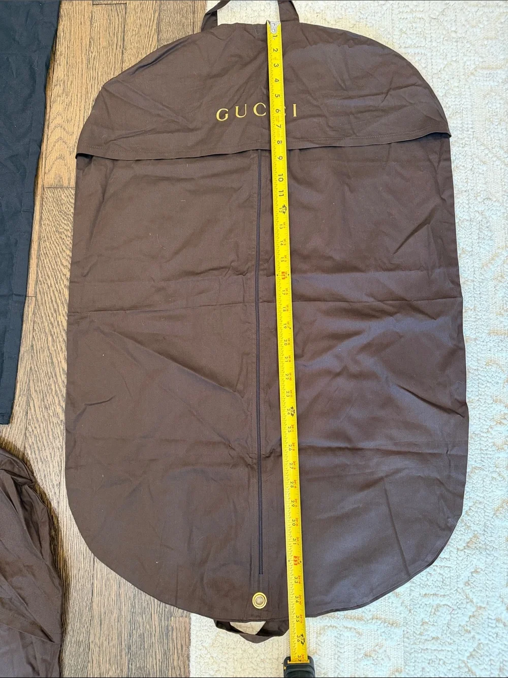 3 Gucci Brown and Black Garment Bags